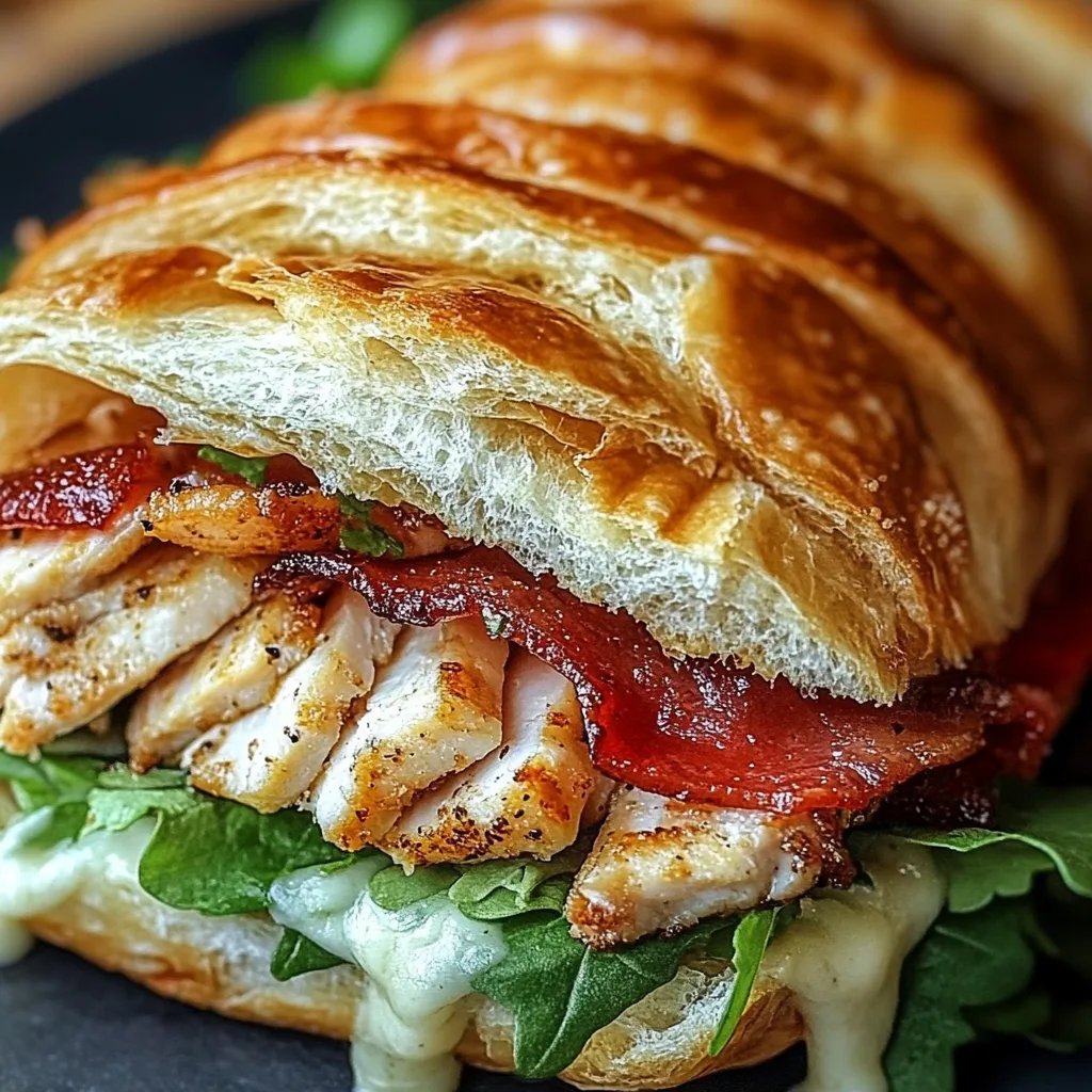 Chicken Caesar Croissant Sandwich: An Incredible Ultimate Recipe