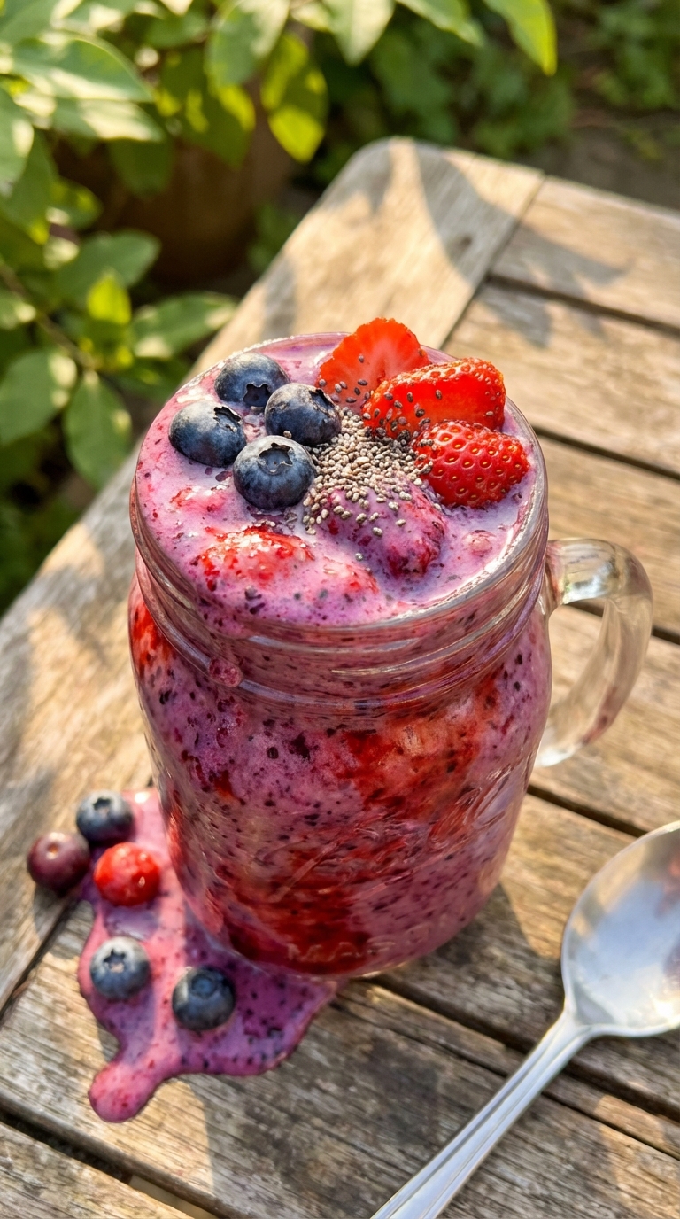 Berry Blast Protein Smoothie