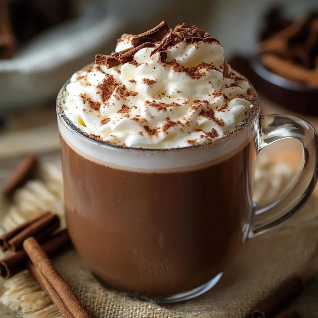 Winter Spiced Hot Chocolate