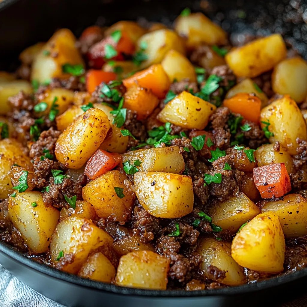 Ground Beef & Potatoes: An Amazing Ultimate Recipe for Families