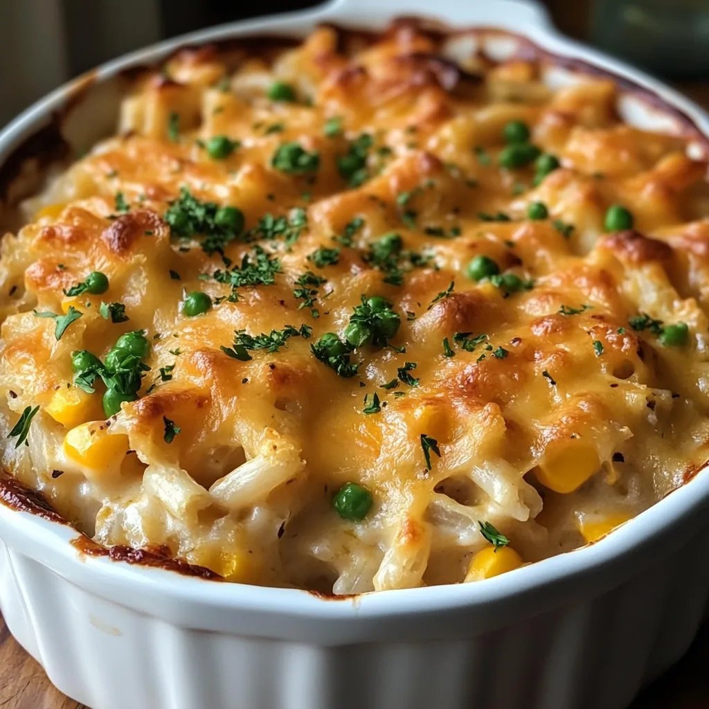 Cheesy Chicken & Rice Casserole: An Incredible Ultimate Recipe