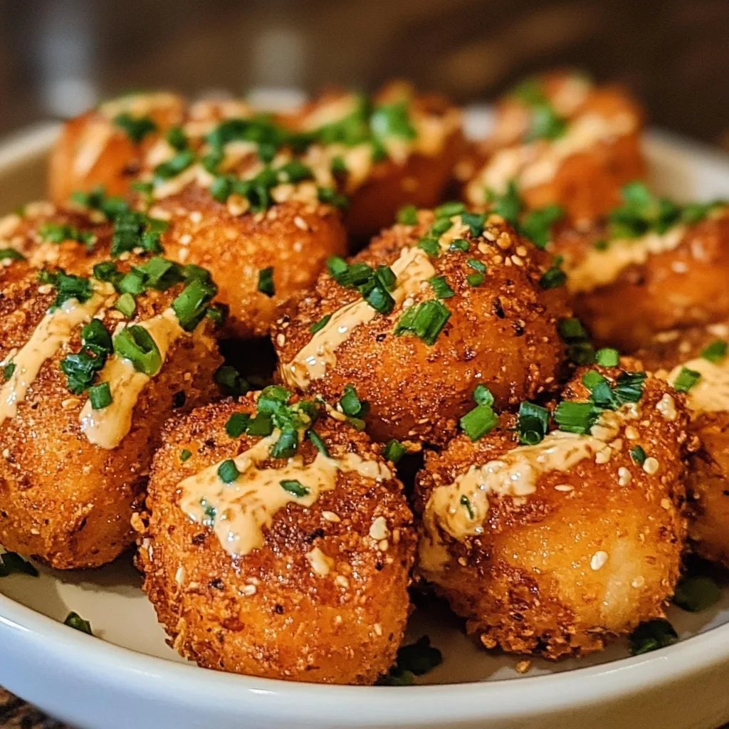 Crispy Bang Bang Salmon Bites