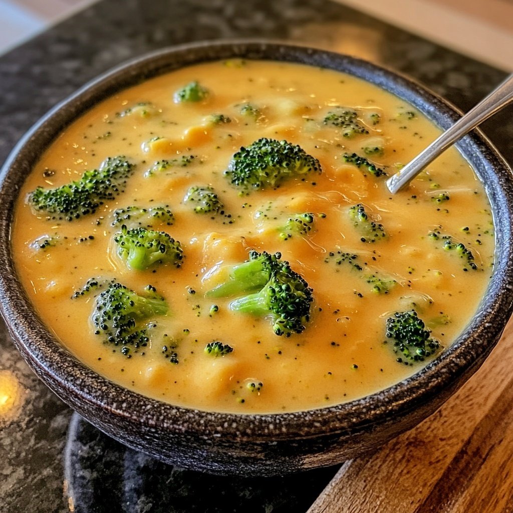 Comfort Broccoli Cheddar Soup​