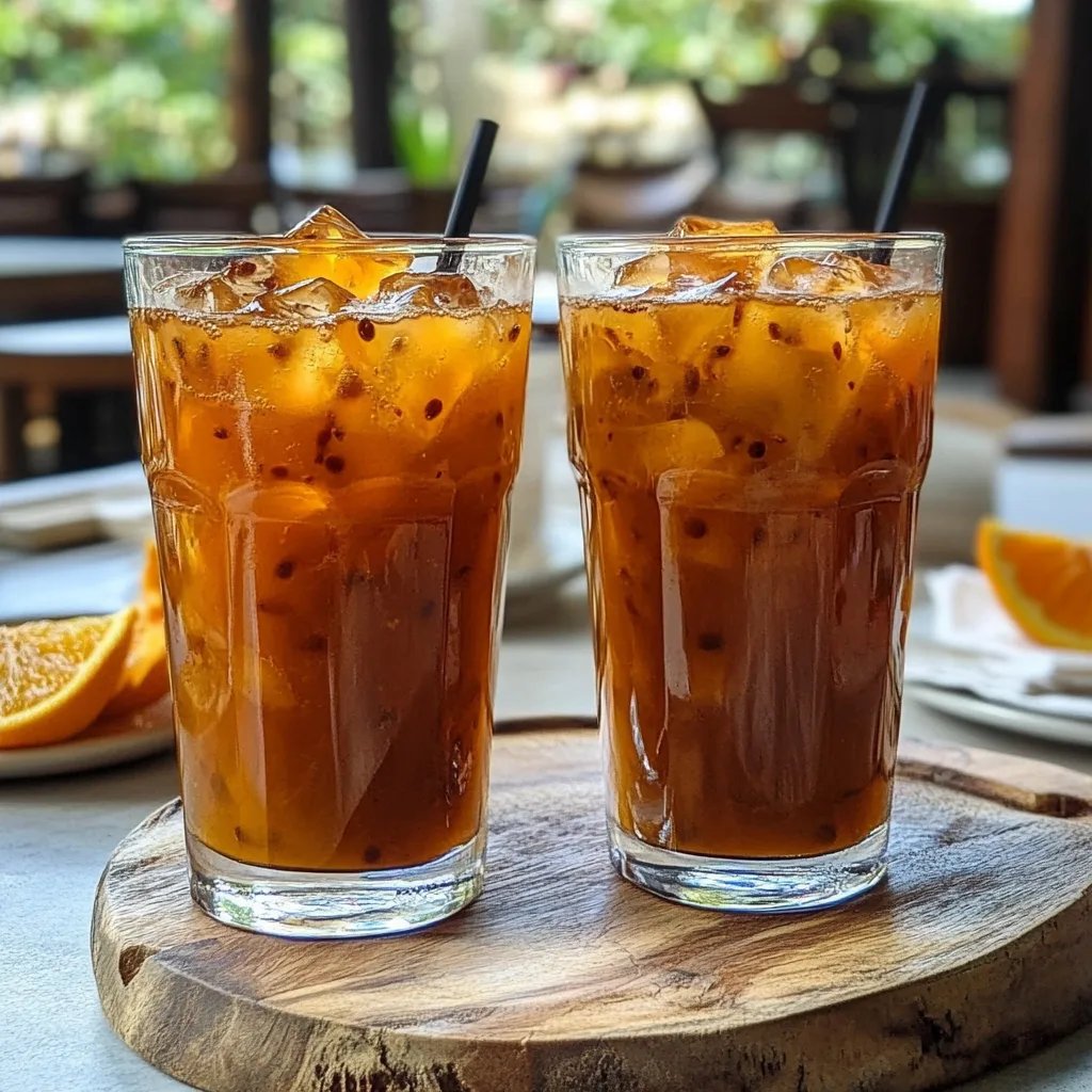 Healthy Thai Iced Tea From Scratch: The Ultimate Amazing Recipe