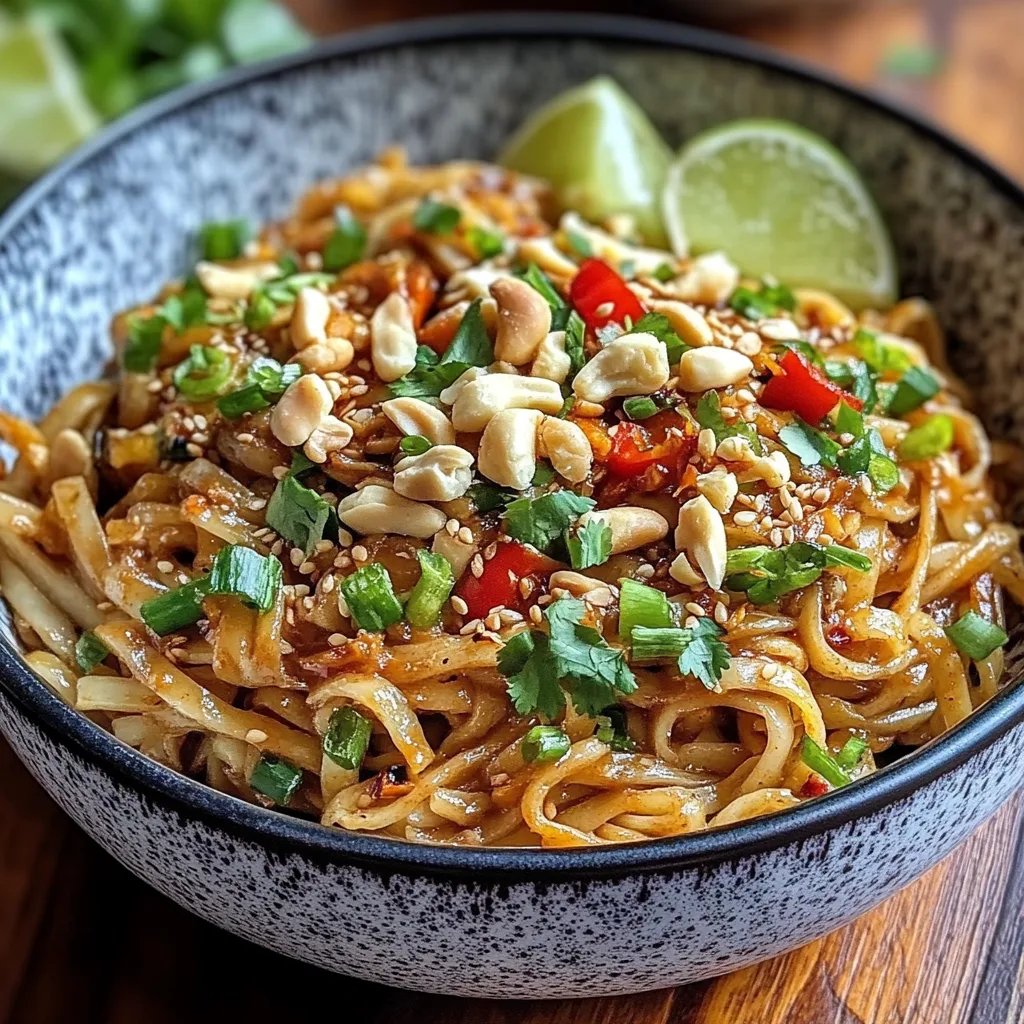 Thai Peanut Noodles Recipe: An Incredible Essential Dish You Must Try