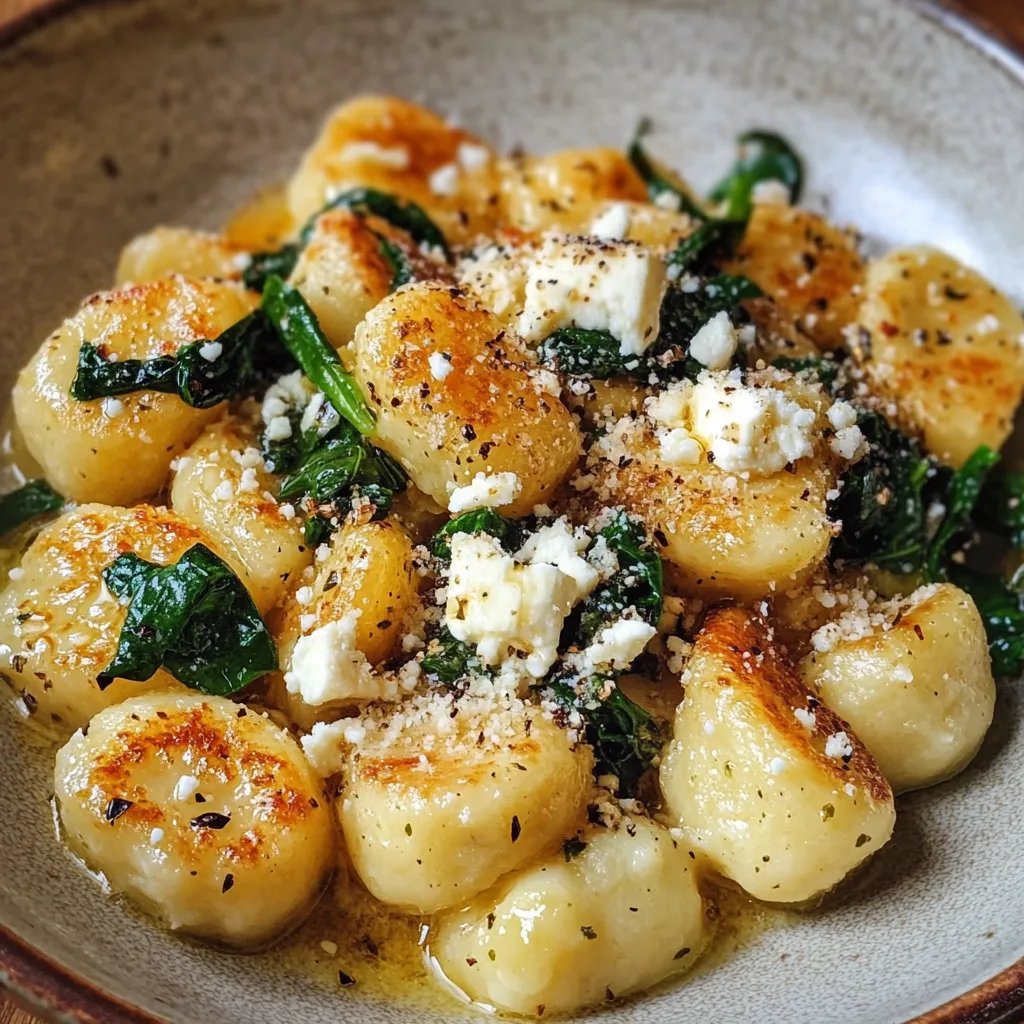 Creamy Gnocchi with Spinach & Feta: An Incredible Ultimate Recipe