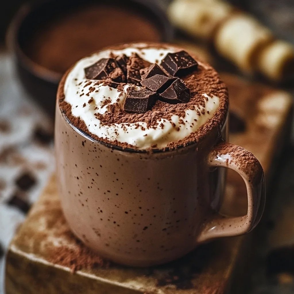 Hot Chocolate With Cocoa Powder