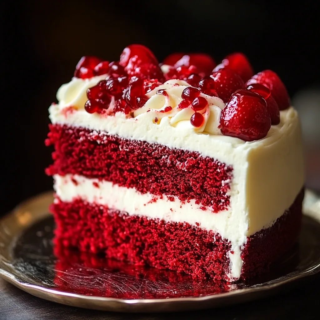 Enchanted Red Velvet Cake