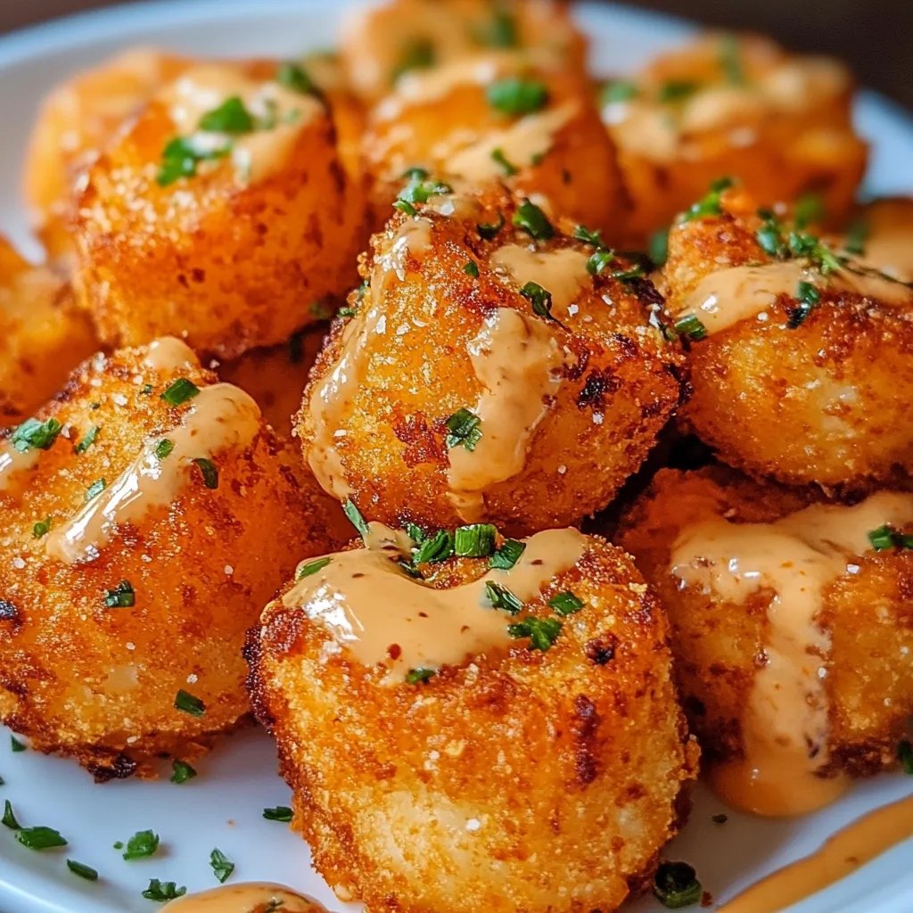 Crispy Bang Bang Salmon Bites
