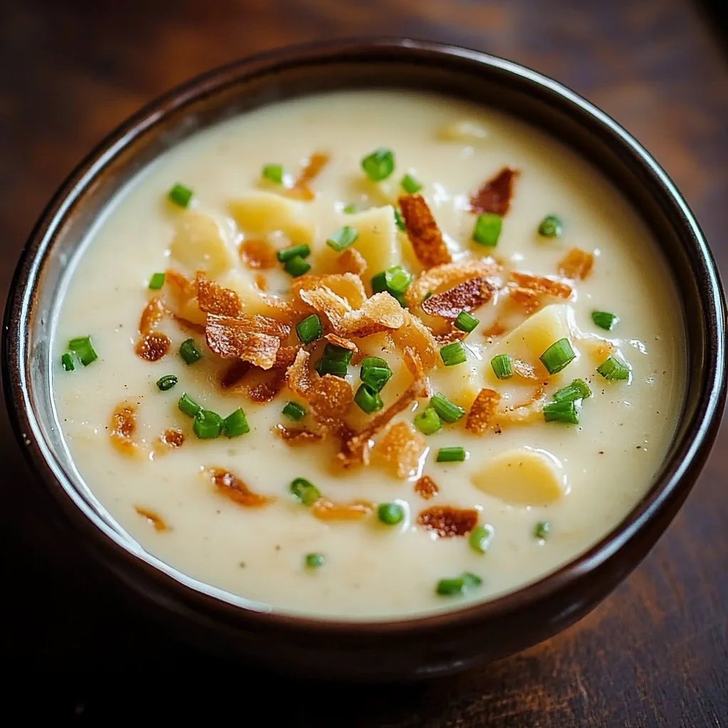 Creamy Potato Soup with Hashbrowns