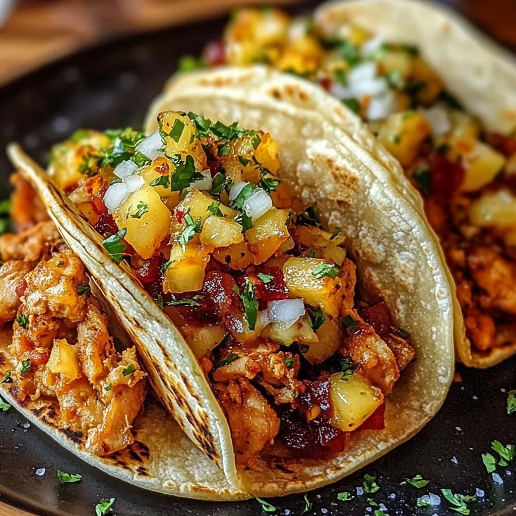 Pineapple Chicken Tacos: An Amazing Ultimate Recipe for 6