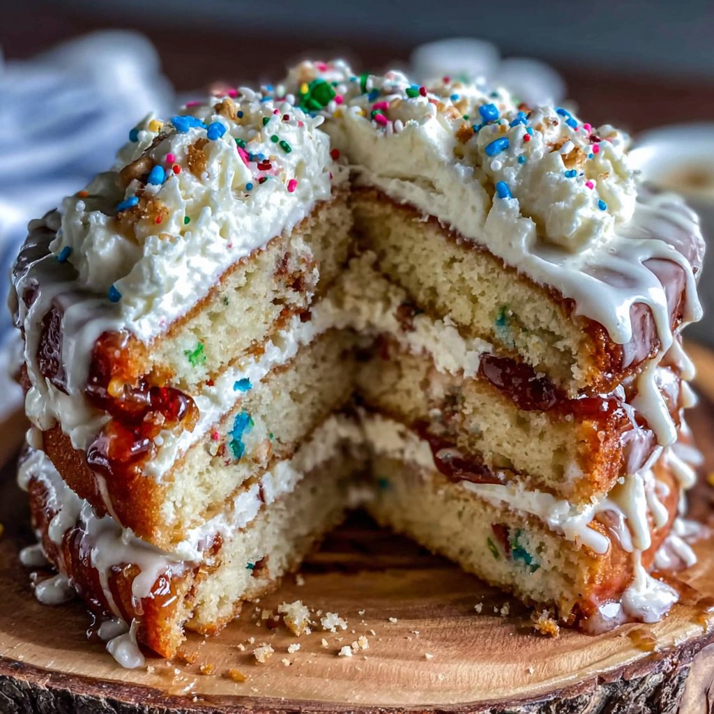 Surprise Inside Graduation Cake