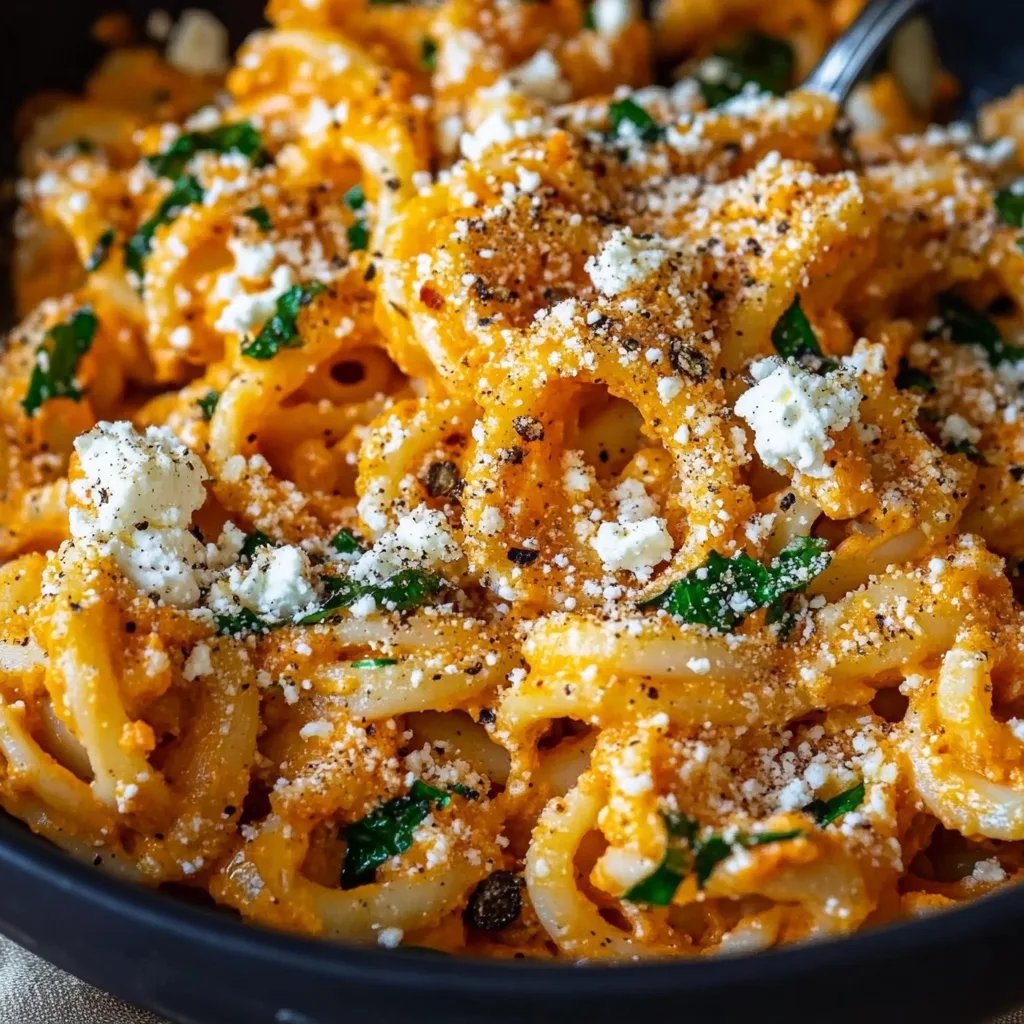 Pumpkin Pasta w/ Feta: An Incredible Ultimate Recipe You’ll Love