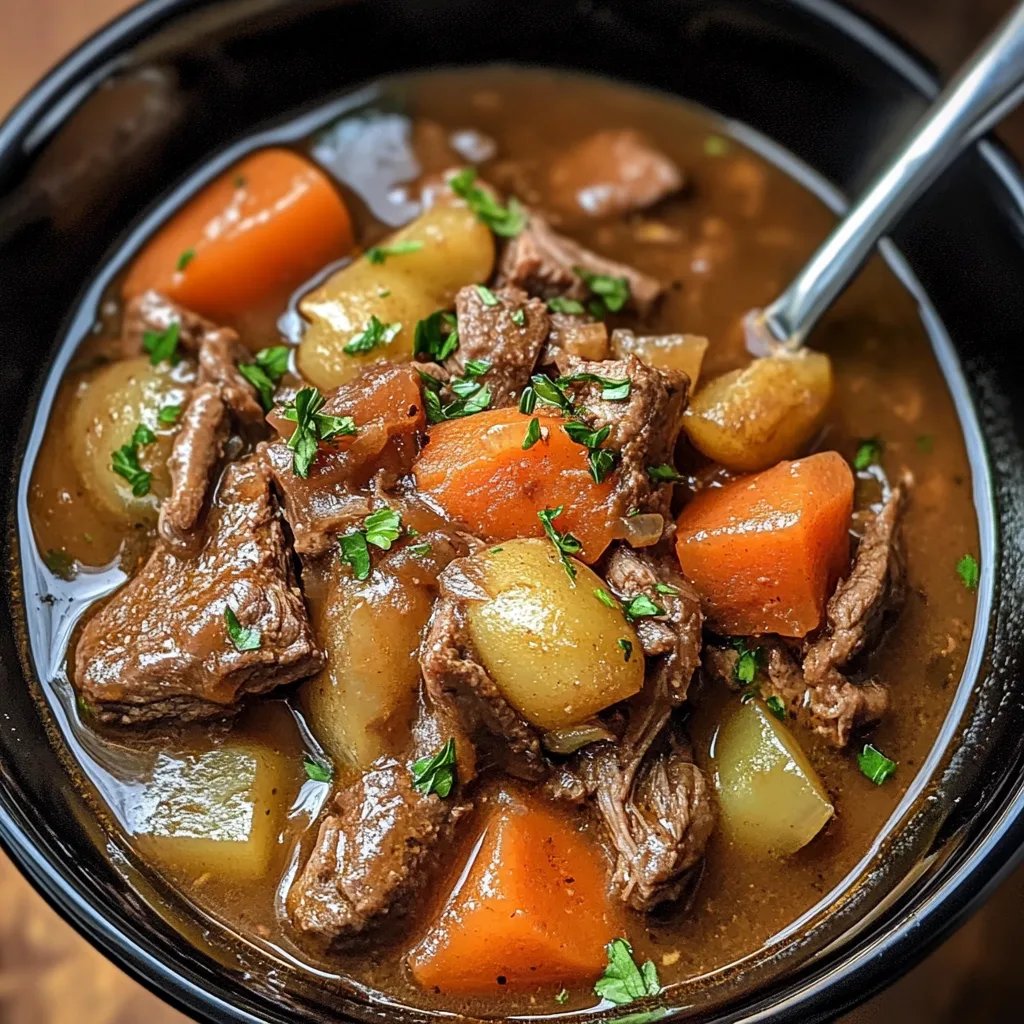 Slow Cooker Beef Stew: An Amazing Ultimate Recipe You Must Try