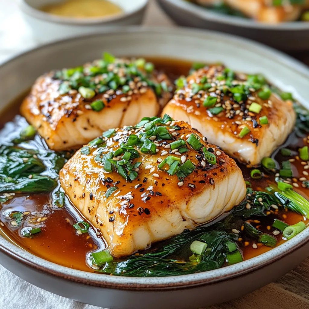 Asian-Style Keto Braised Cod with Bok Choy: An Incredible 5-Ingredient Recipe