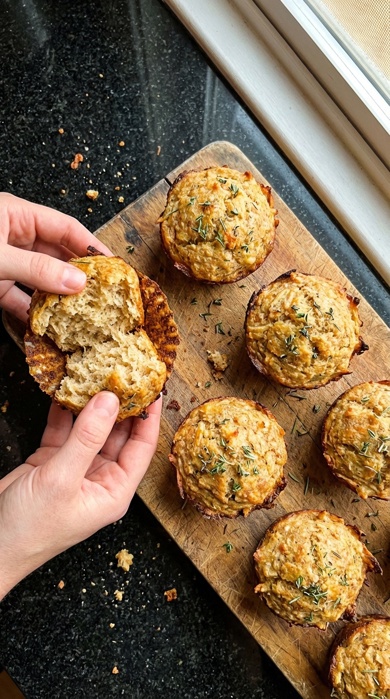 Whole Wheat Hash Brown Muffins