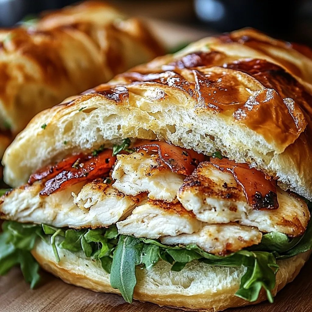 <p>Chicken Caesar Croissant Sandwich: The Incredible Ultimate Recipe You Need</p>