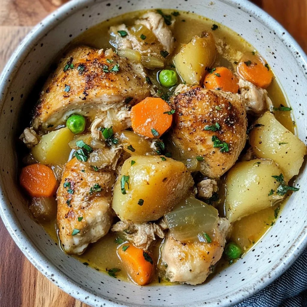 Slow Cooker Chicken Stew