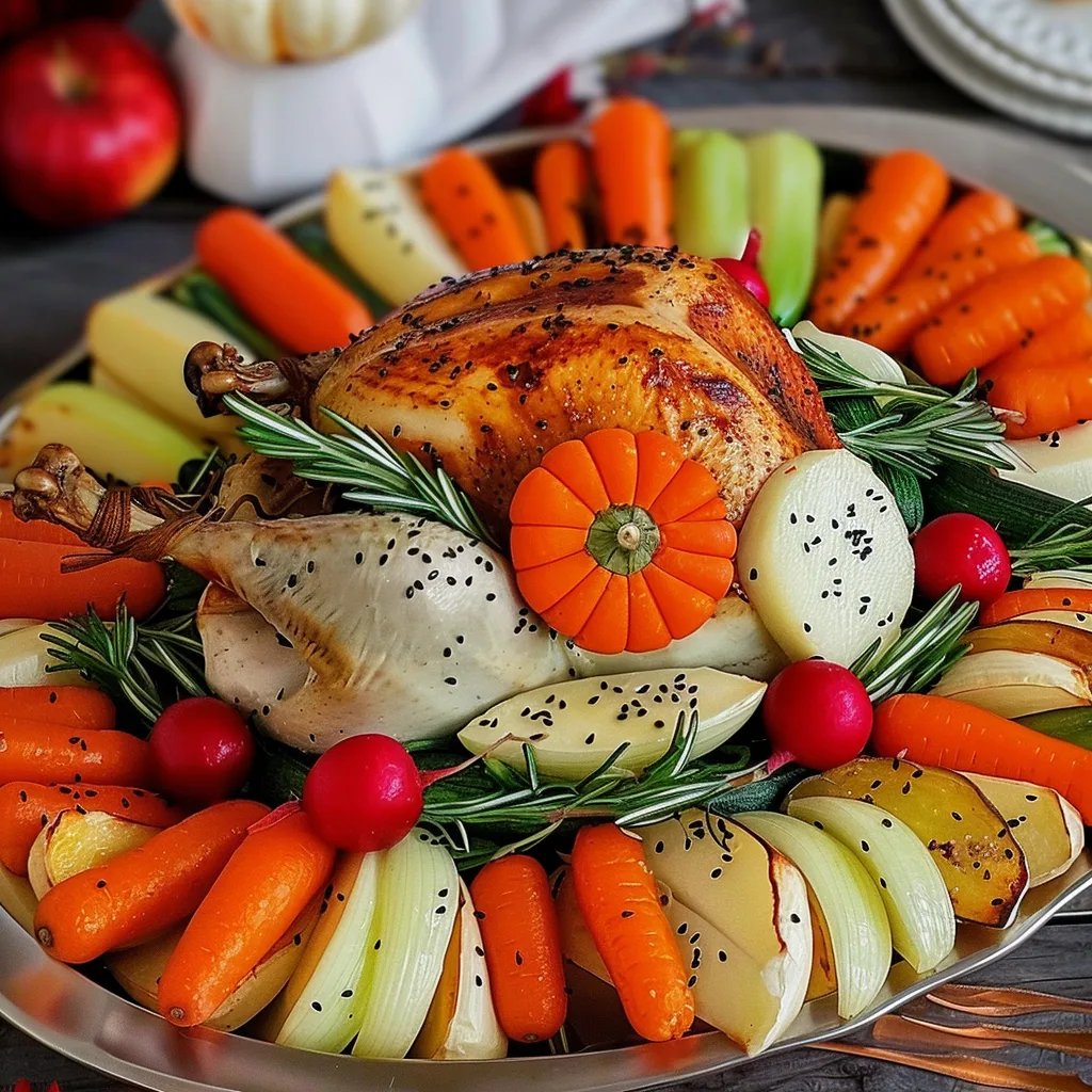 Turkey Veggie Platter