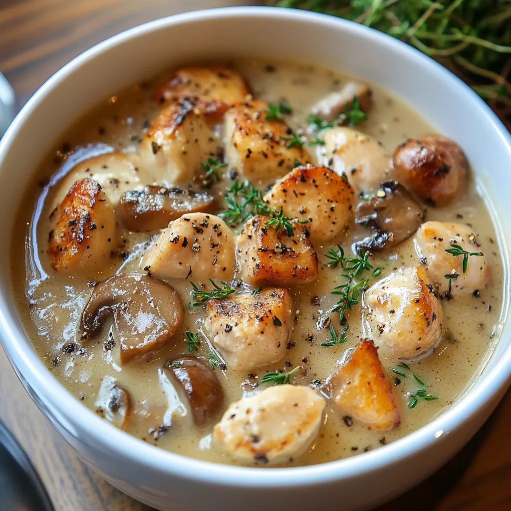 Creamy Mushroom Chicken & Wild Rice Soup: An Amazing Ultimate Recipe