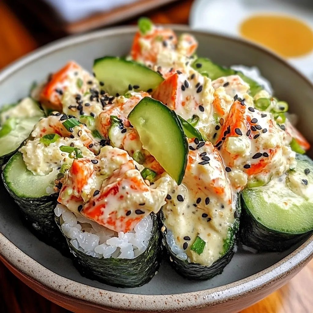 Easy California Roll Cucumber Salad: An Amazing Ultimate Recipe