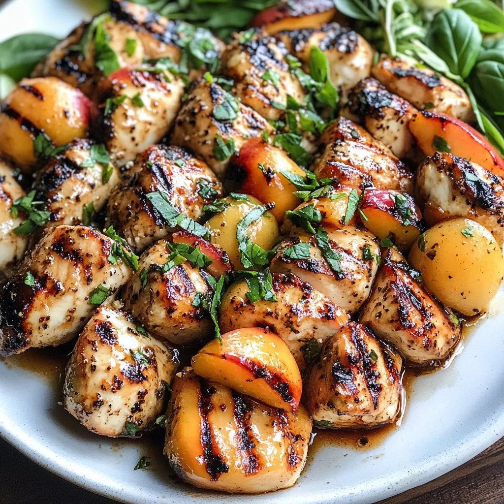 Peach Caprese Grilled Chicken: An Amazing Ultimate Recipe