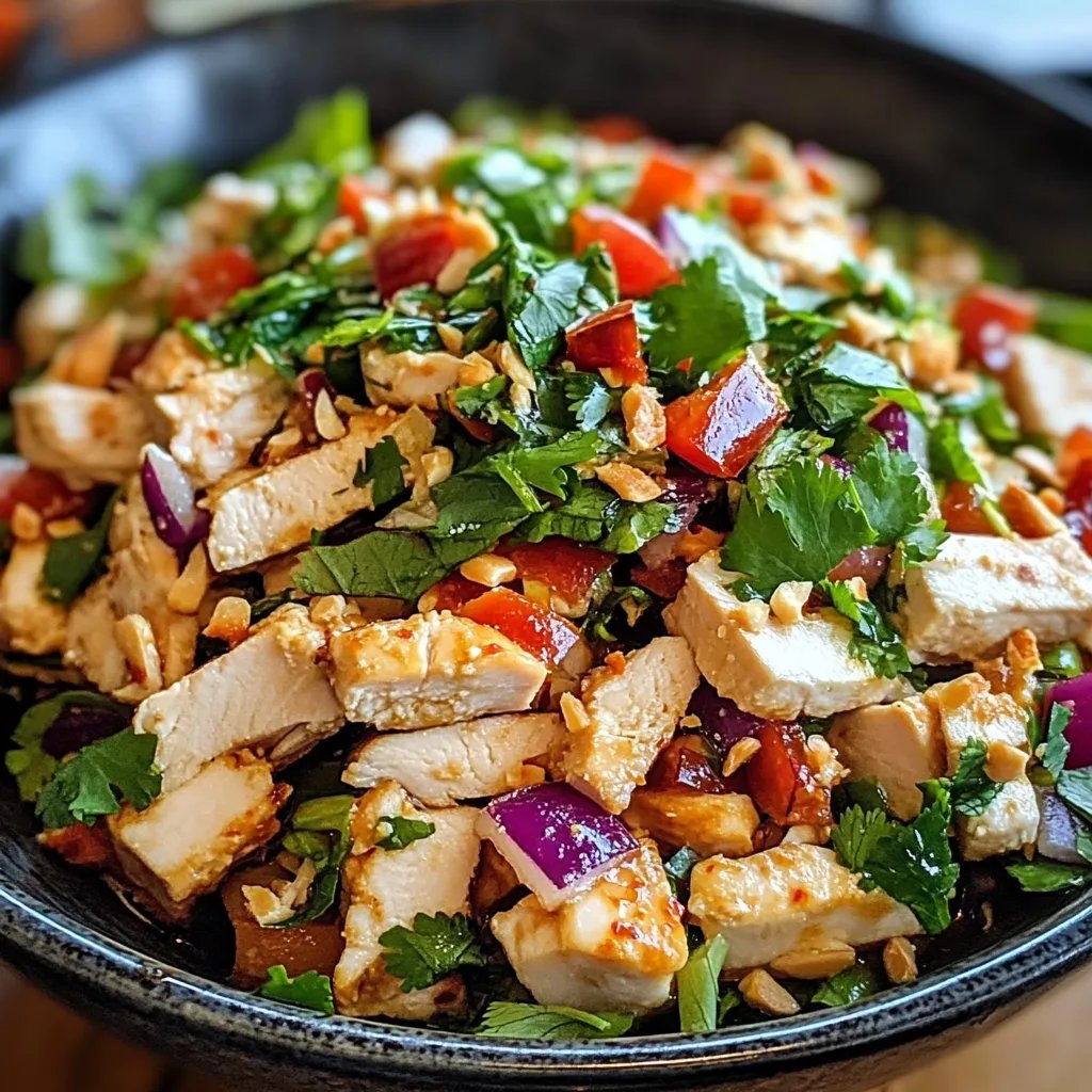Summer Thai Chicken Salad: An Incredible Ultimate Recipe You'll Love