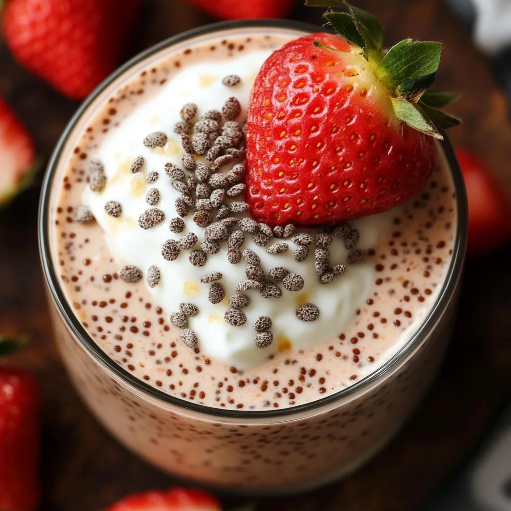 Strawberry Chia Seed Pudding w/ Coconut Milk: An Amazing Ultimate Recipe