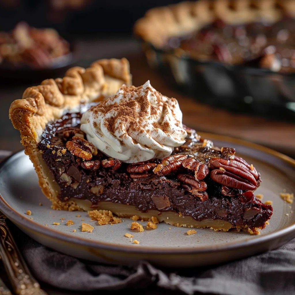 Brownie Pecan Pie