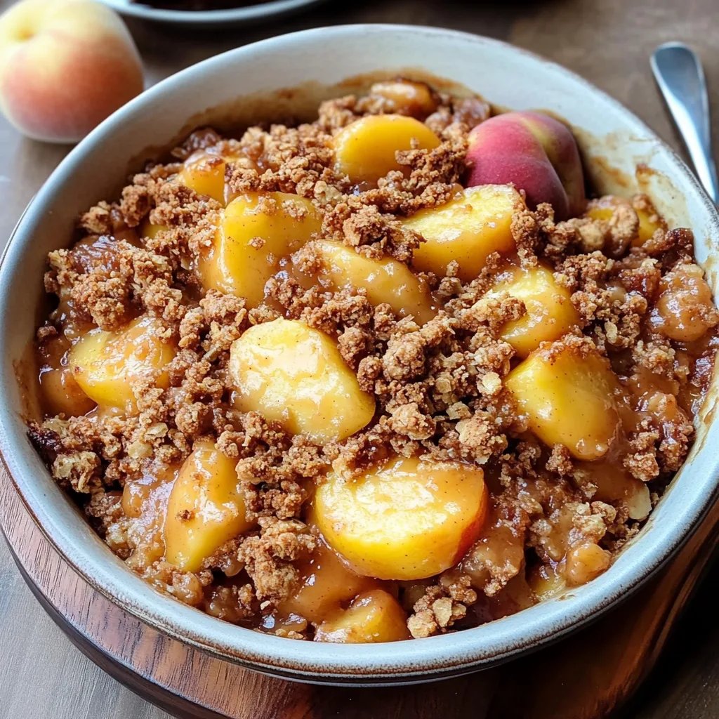 Sugar Free Peach Crisp: An Incredible Ultimate Recipe You’ll Adore