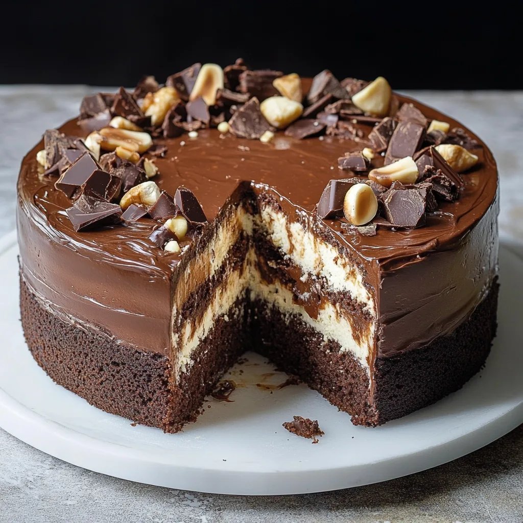Elegant Chocolate Hazelnut Birthday Cake: An Incredible 7-Layer Recipe