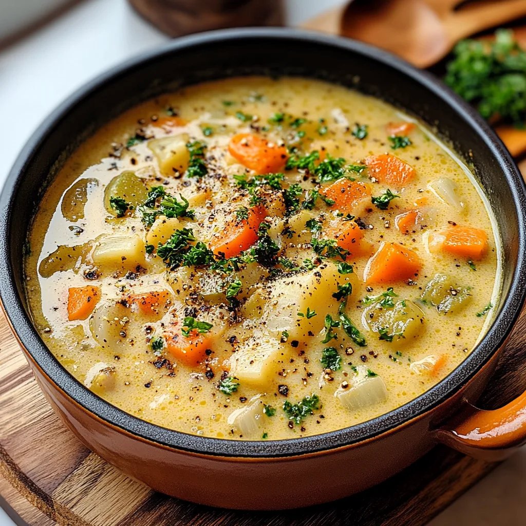 One Pot Creamy Vegetable Soup: An Amazing Ultimate Recipe