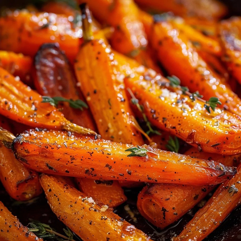 Parmesan Roasted Carrots