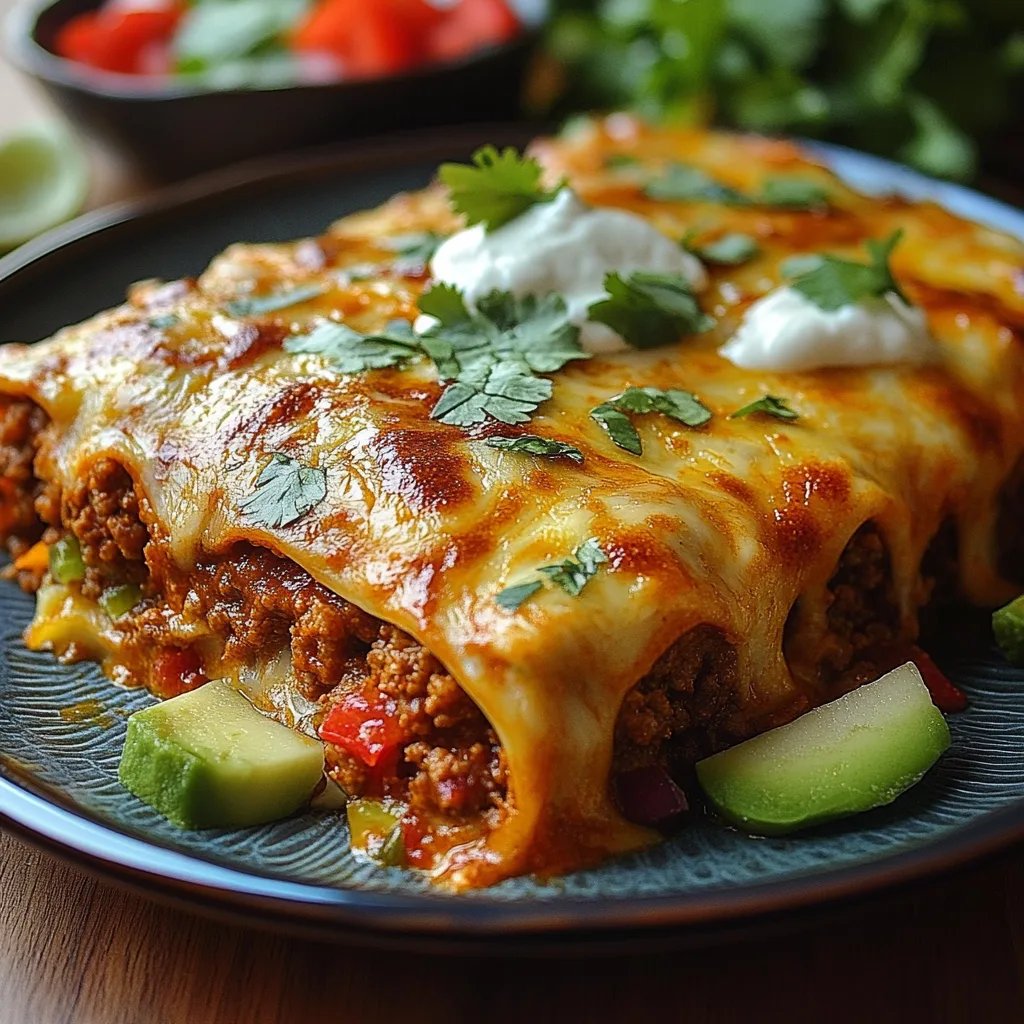 Easy Cheesy Ground Beef Enchiladas: An Amazing Ultimate Recipe