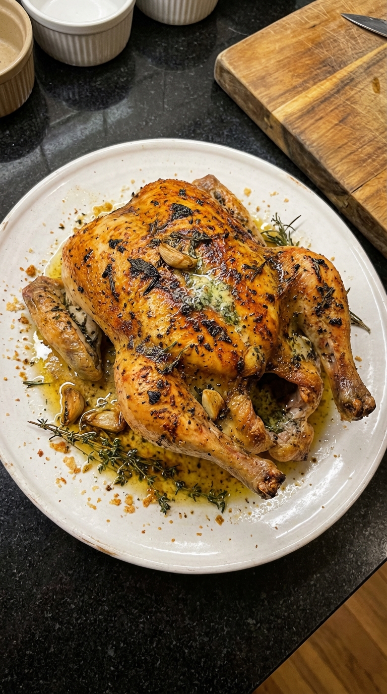 Savory Herb Roasted Chicken