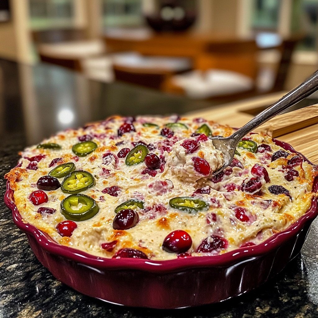 Quick Cranberry Jalapeno Dip