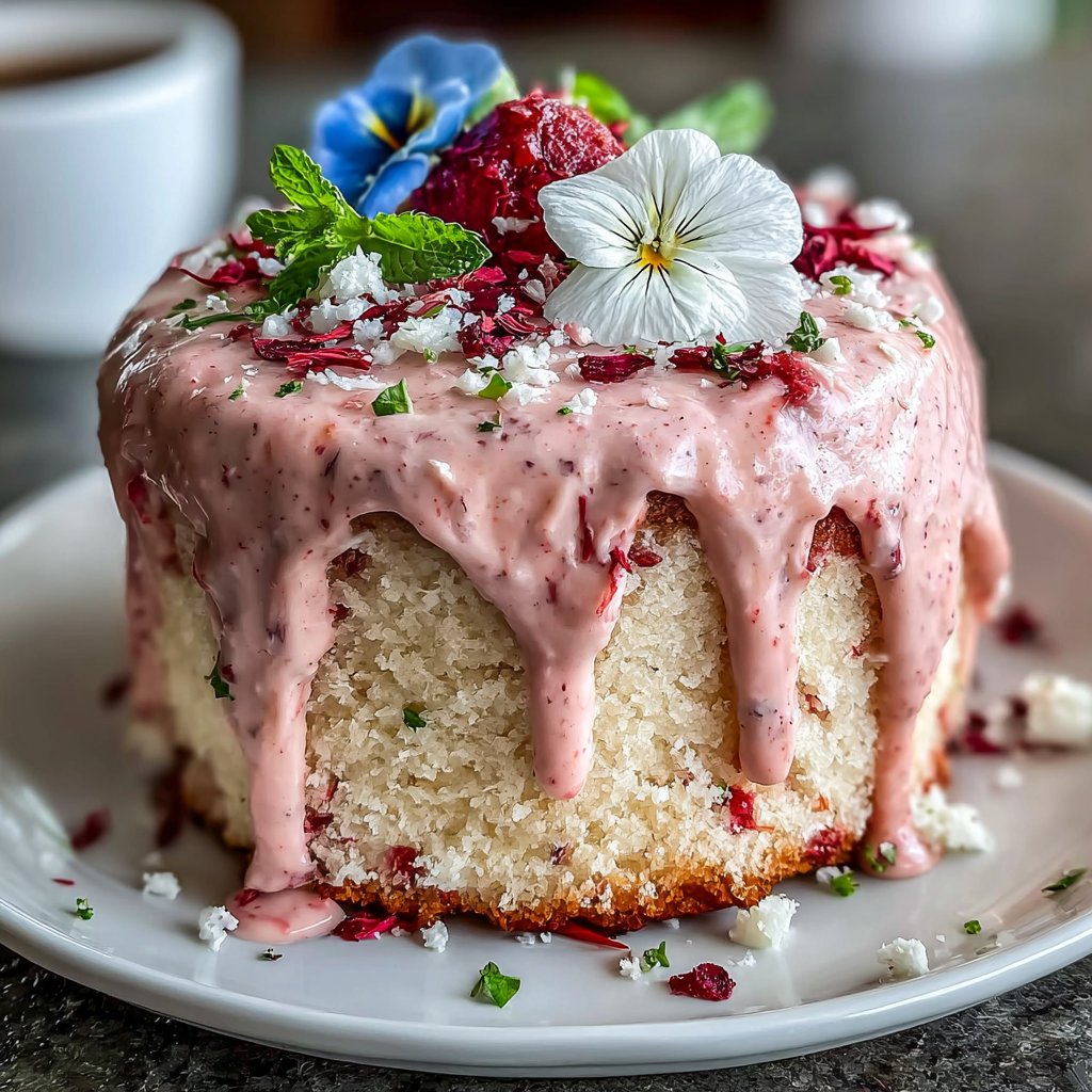 Hibiscus Spring Cake