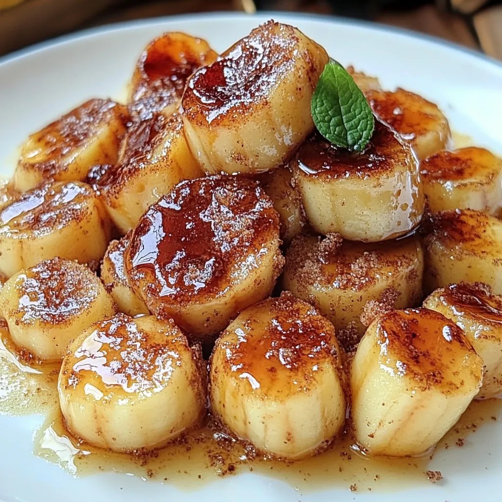 Pan-Fried Sugar Free Cinnamon Bananas: An Incredible 7-Ingredient Recipe