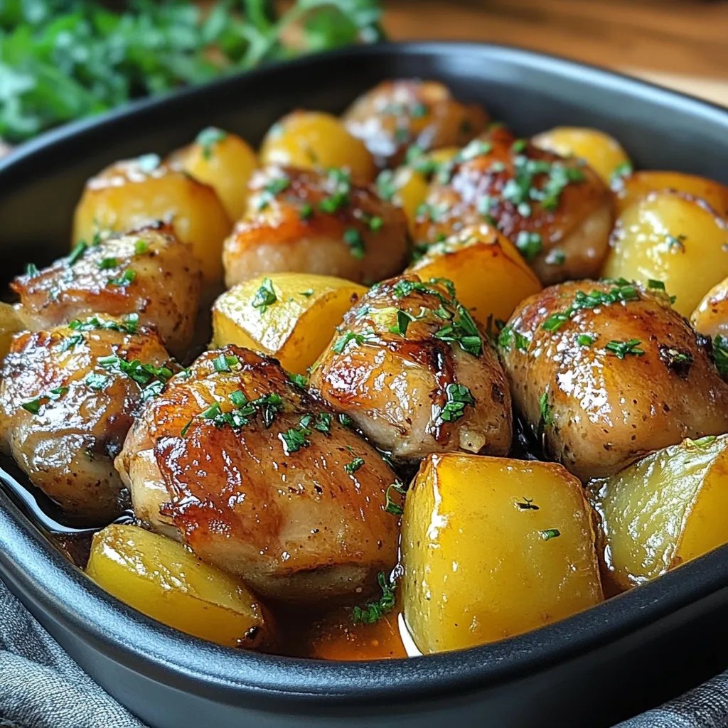 Chicken Thighs and Potatoes: An Amazing Ultimate Recipe for 4