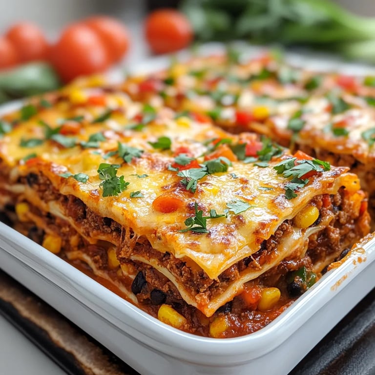 Easy Mexican Lasagna: An Incredible Ultimate Recipe for 10 Servings