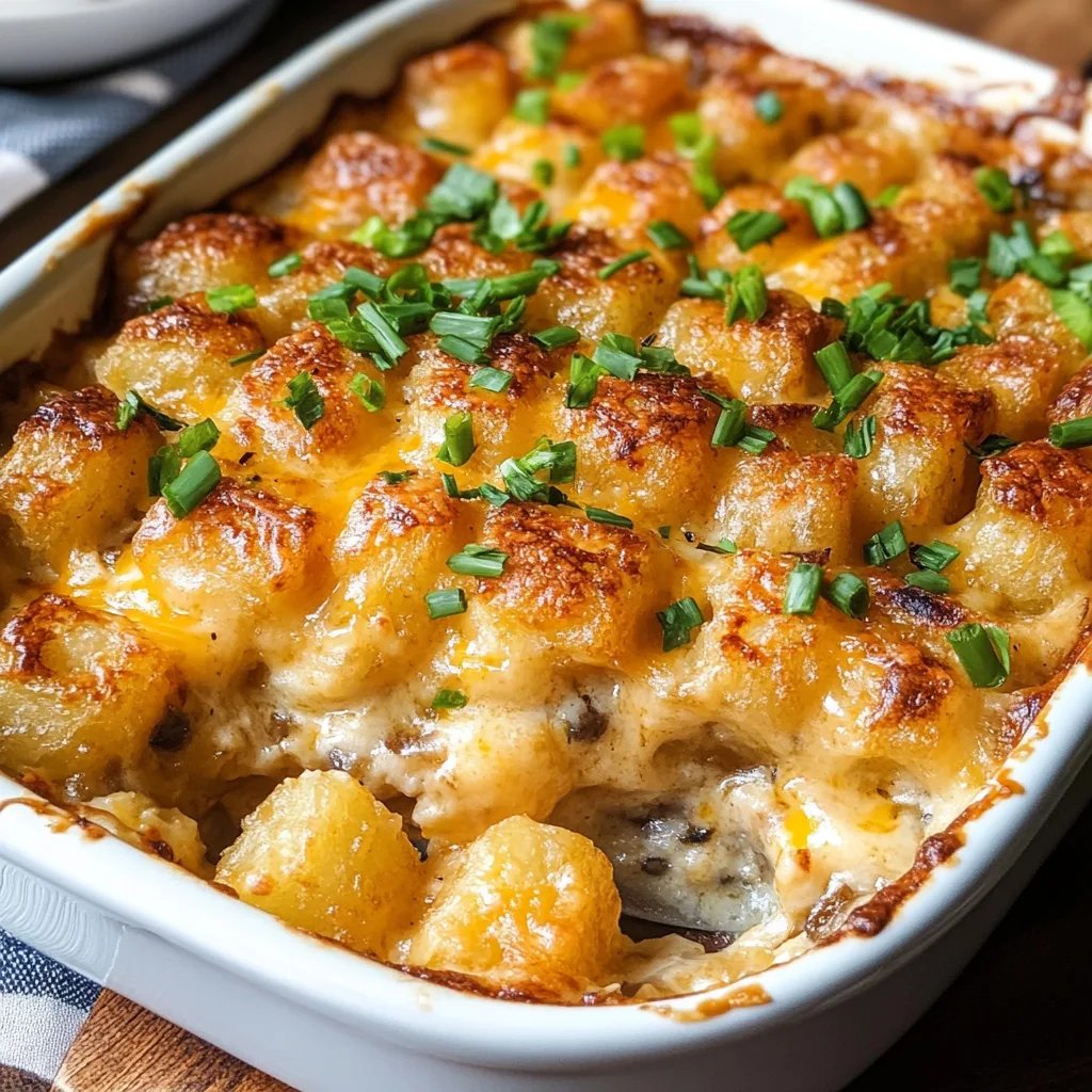 Easy Tater Tot Casserole: An Amazing Ultimate Recipe