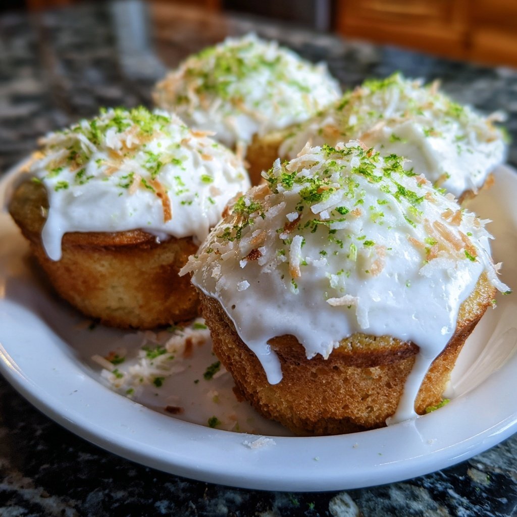 Coconut Lime Cupcakes Delight