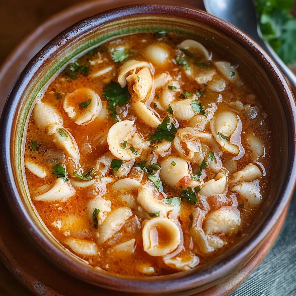 Mexican Sopa de Conchas: An Amazing Ultimate Recipe