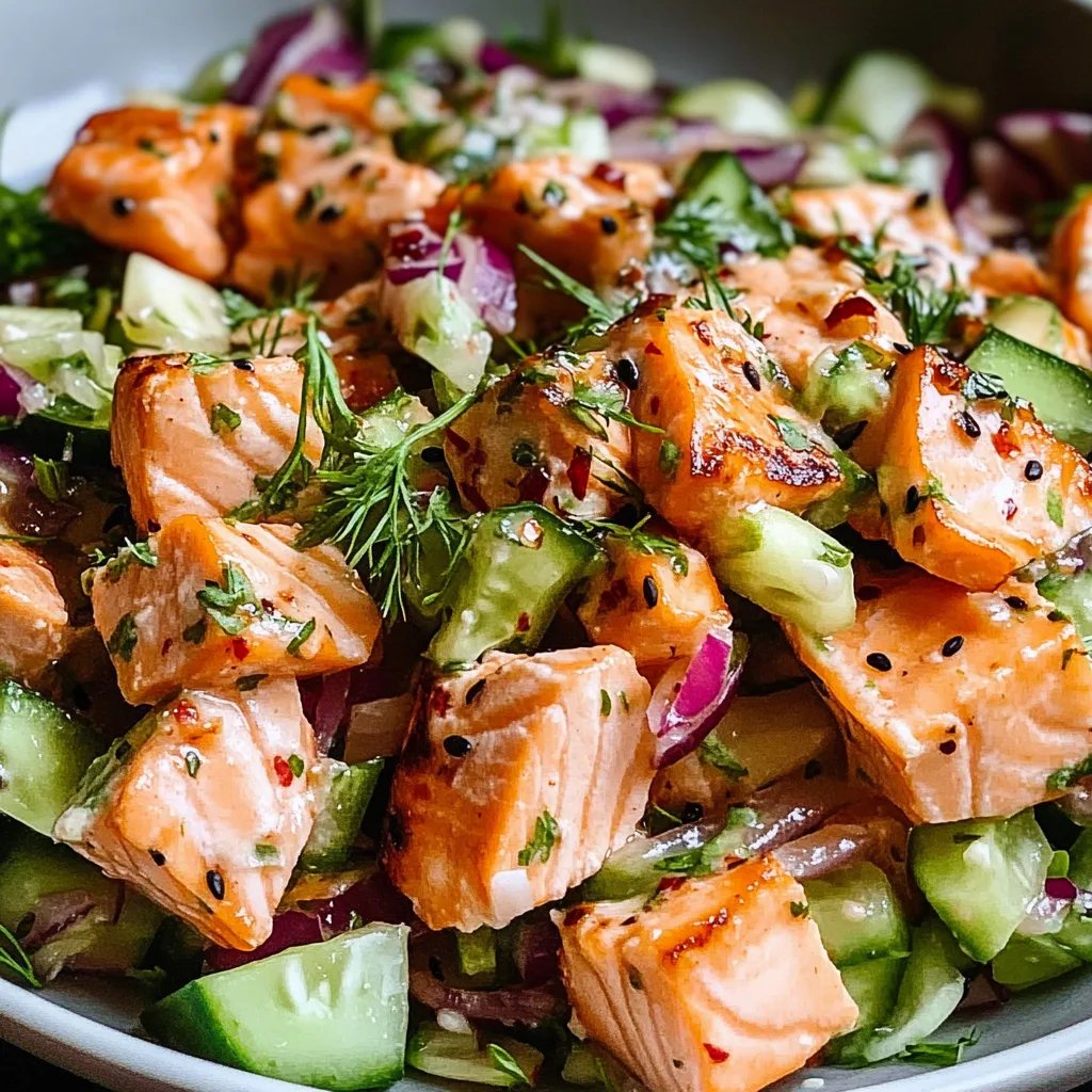 Healthy Salmon Salad Recipe: An Amazing Ultimate Guide with 7 Ingredients