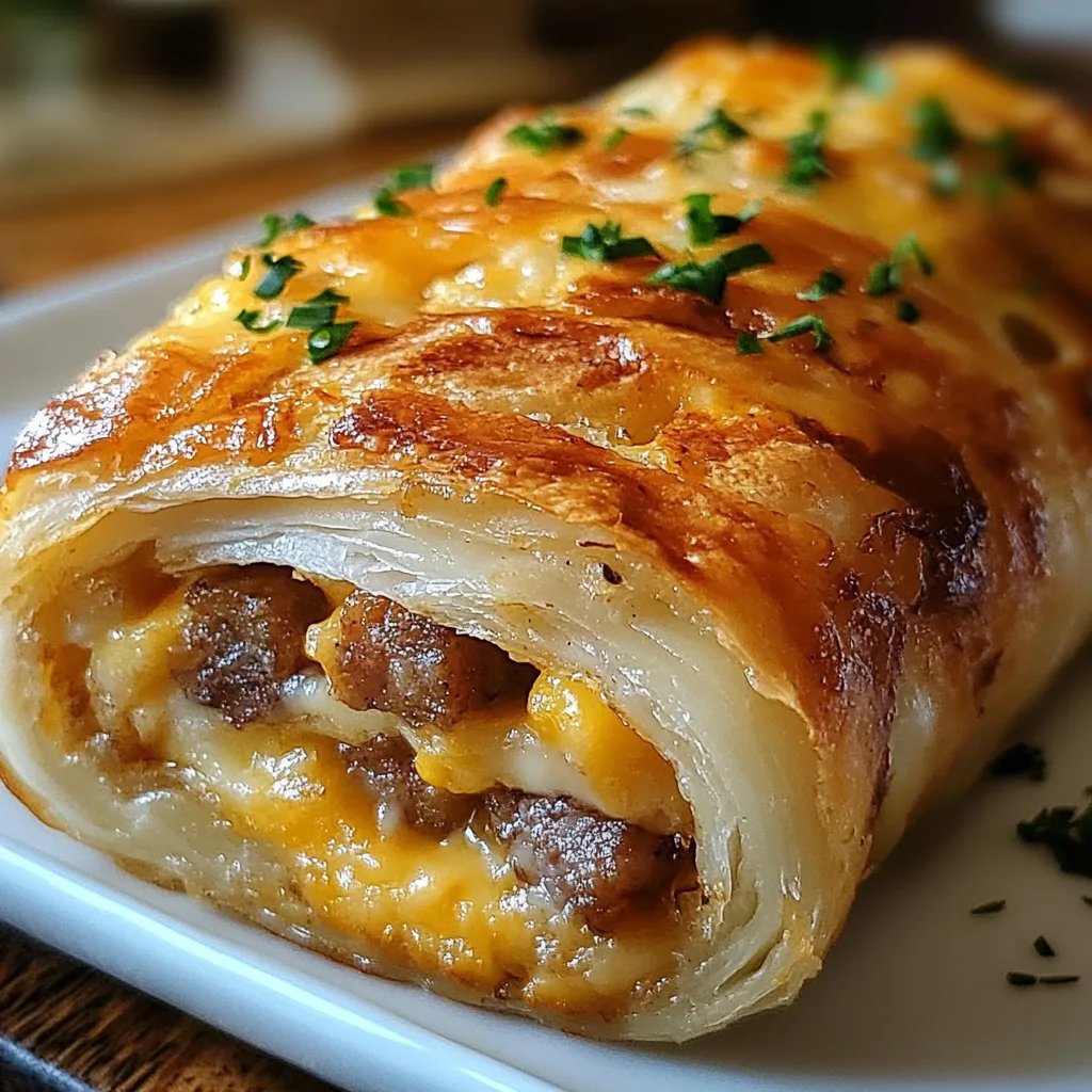 Sausage Egg and Cheese Breakfast Roll-Ups: An Incredible Ultimate Recipe