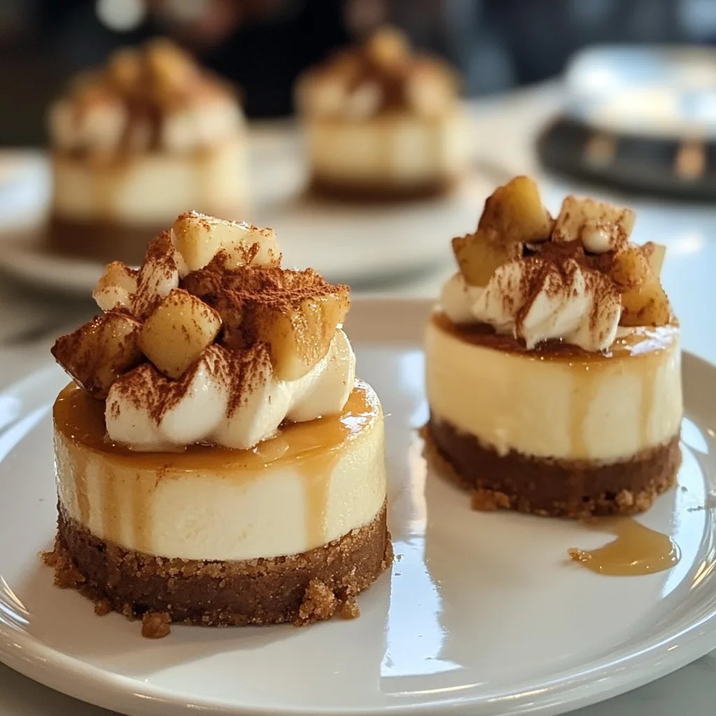 Apple Pie Cheesecake Bites