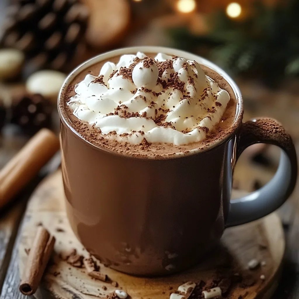 Gingerbread Hot Chocolate Recipe