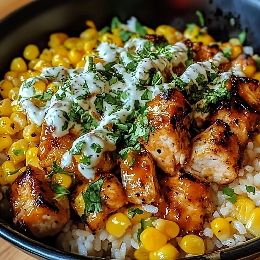 Mexican Street Corn Chicken Rice Bowl: An Incredible Ultimate Recipe