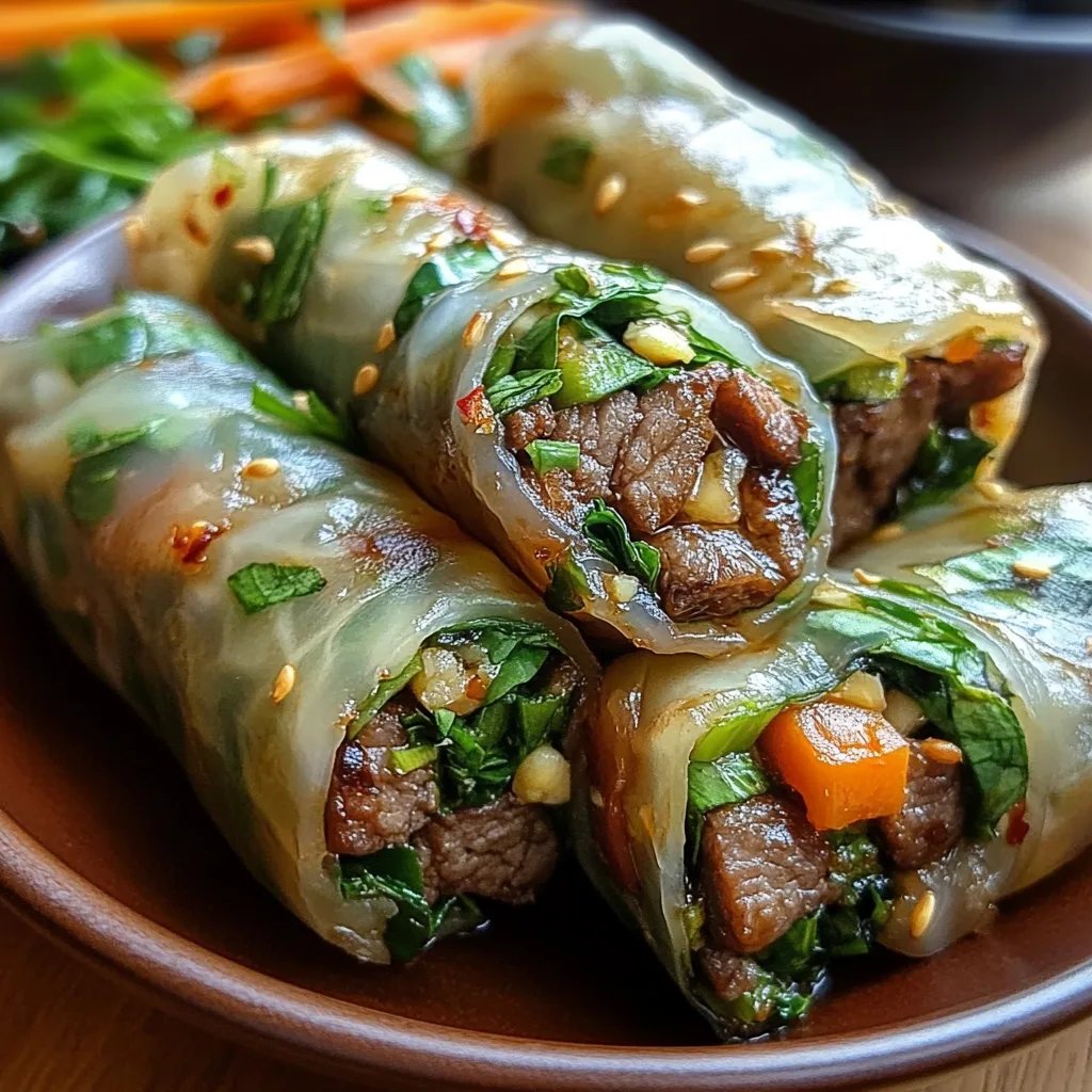 Thai Basil Beef Rolls: An Incredible Ultimate Recipe that Will Amaze You