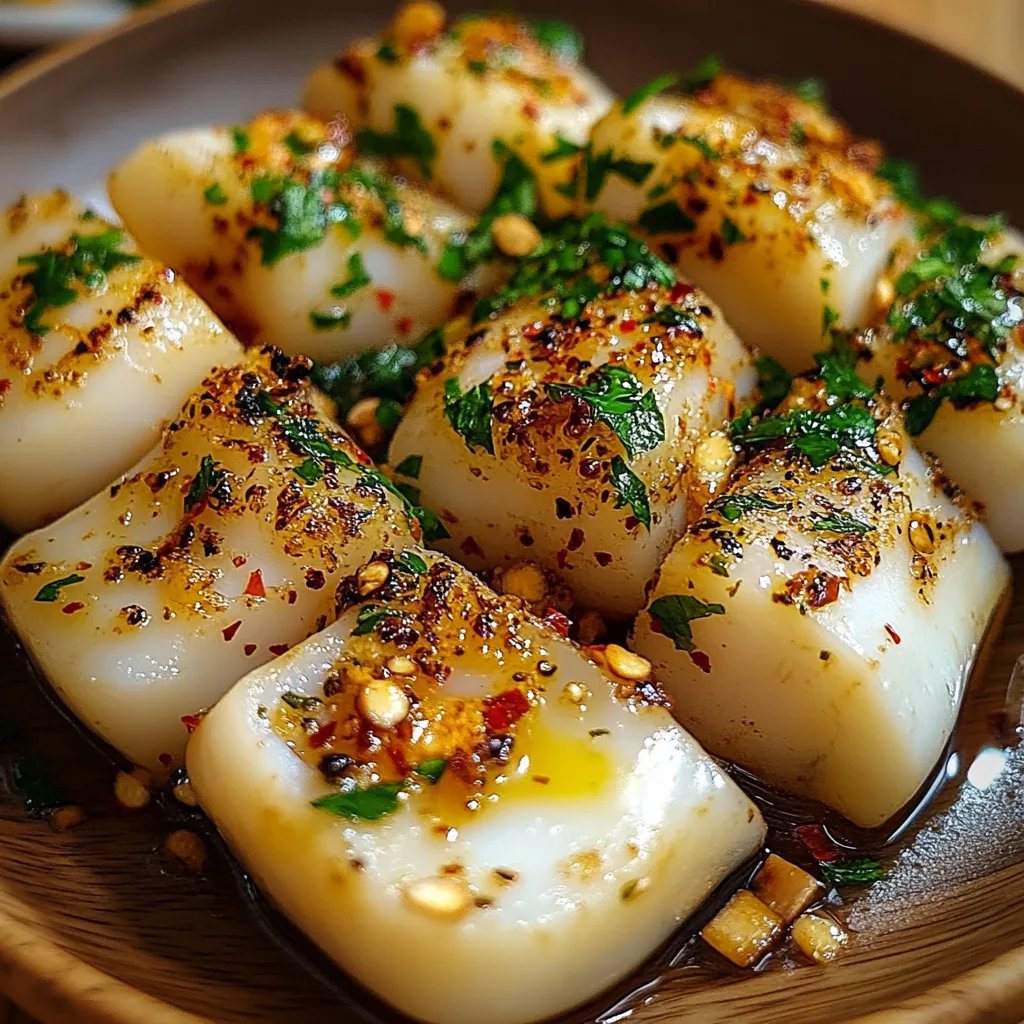 Grilled Garlic Squid: An Amazing Ultimate Recipe for 4
